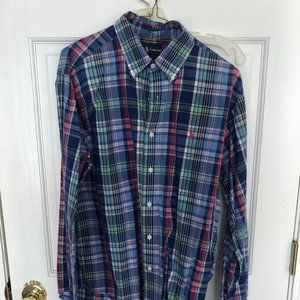Ralph Lauren Button Down Plaid